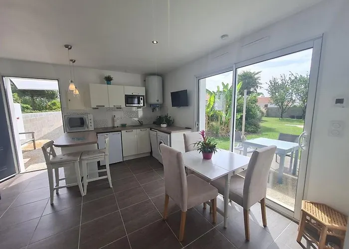 Charmante Maison A St-jean-de-monts, 3 Pers, Proche Et Commerces, Wifi Inclus - Fr-1-777-28 * Сен-Жан-де-Мон