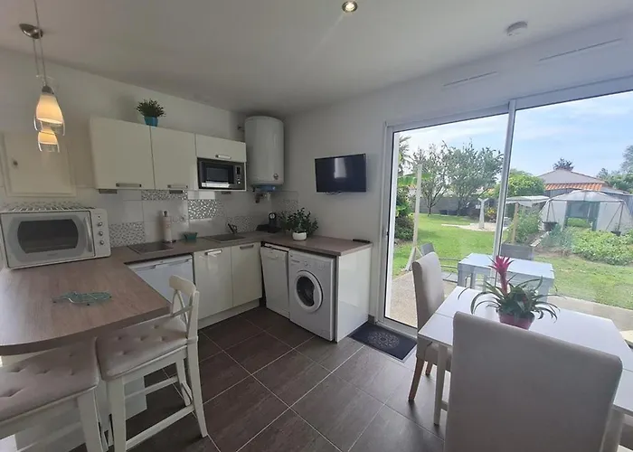 Charmante Maison A St-jean-de-monts, 3 Pers, Proche Et Commerces, Wifi Inclus - Fr-1-777-28 Дом отдыха